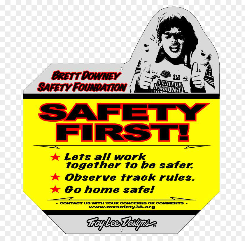 Safety-first Brett Downey Safety Foundation Logo Monster Energy AMA Supercross An FIM World Championship Brand PNG