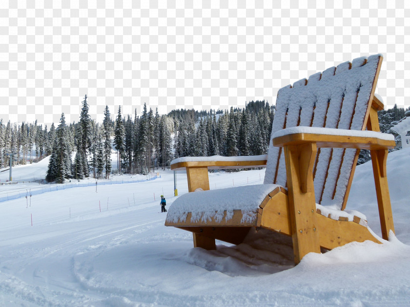 Ski Chair Snow Skiing Resort Canada Sport PNG