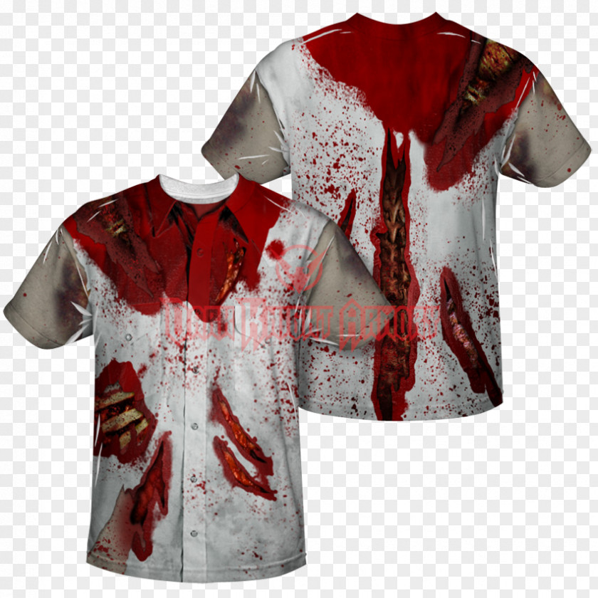 T-shirt Printed Horror Clothing PNG