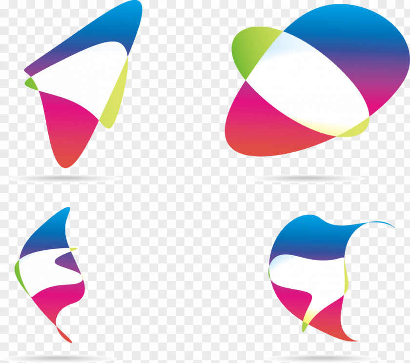 Vector Illustration Banner Fluttered Logo Euclidean Graphic Design Clip Art PNG