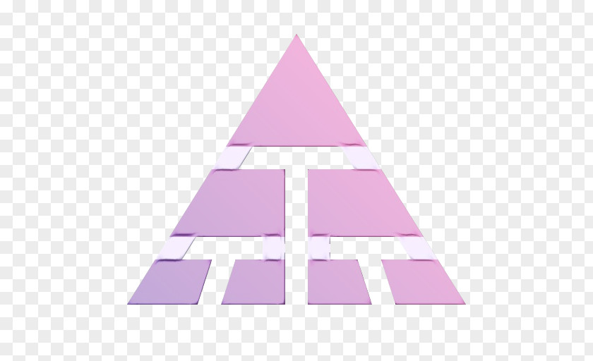 Violet Pink Purple Lilac Triangle PNG