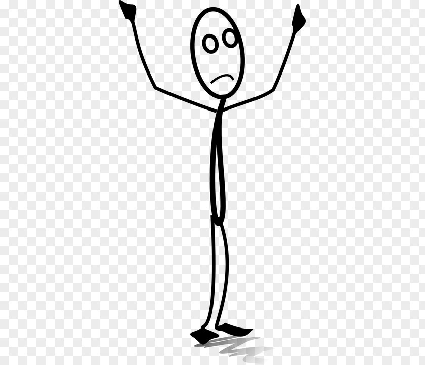 Hand Stick Figure Clip Art PNG