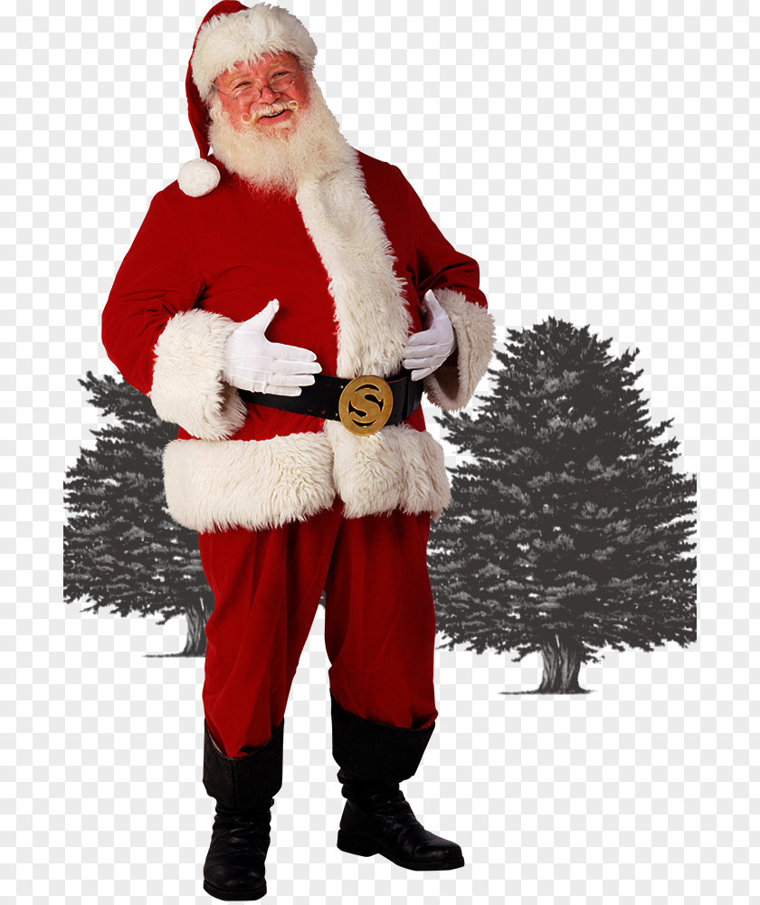 Kindly Santa Claus NORAD Tracks Gift PNG