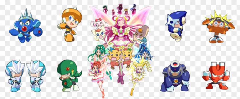 Mega Man 10 3 5 Pretty Cure PNG