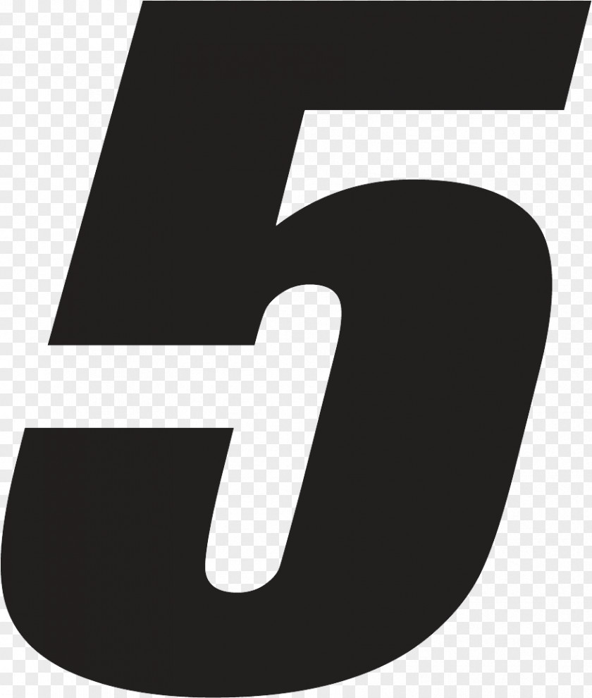 Number 5 Logo Brand Font PNG