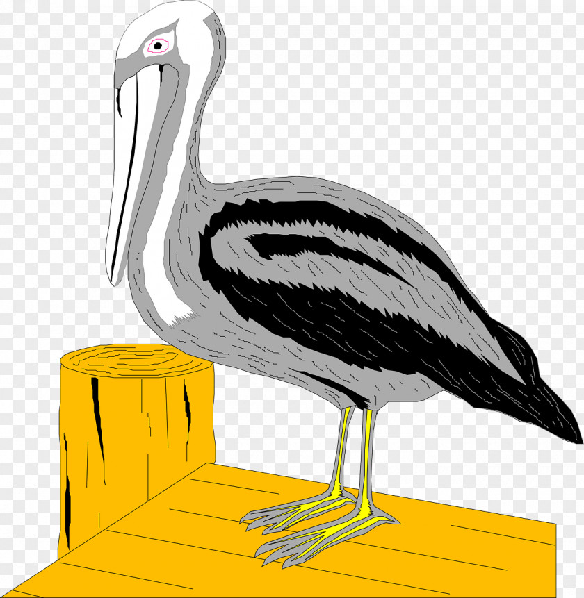 Stakes On Red-crowned Crane Pelican Clip Art PNG