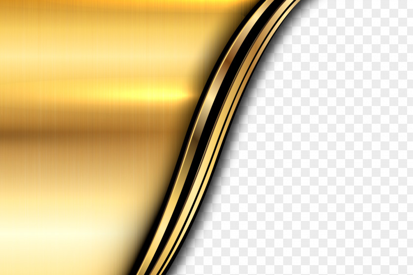 Vector Gold Background Light PNG