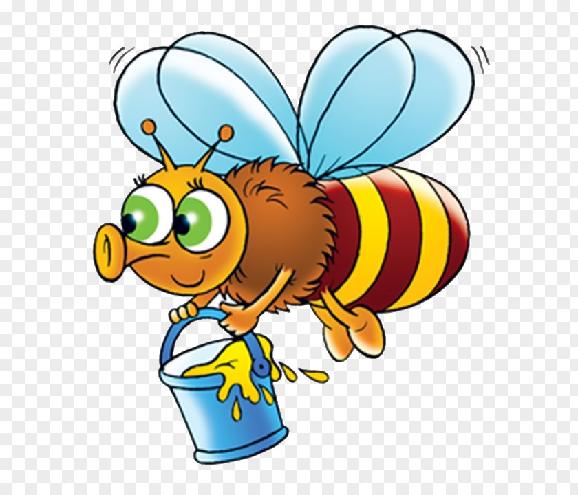 Bee Honey Clip Art Insect PNG