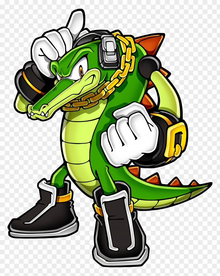 Crocodile Sonic Heroes The Hedgehog Knuckles' Chaotix Vector PNG