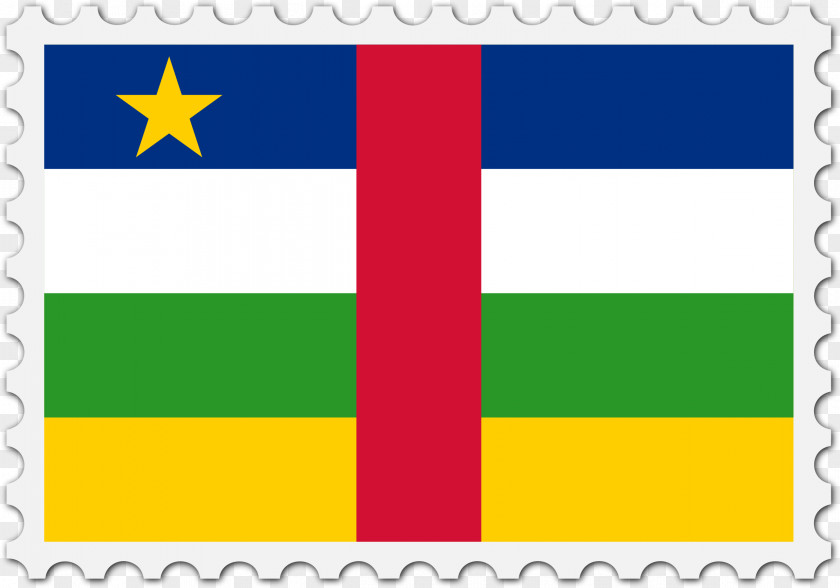 Republic Flag Of The Central African National Chad PNG