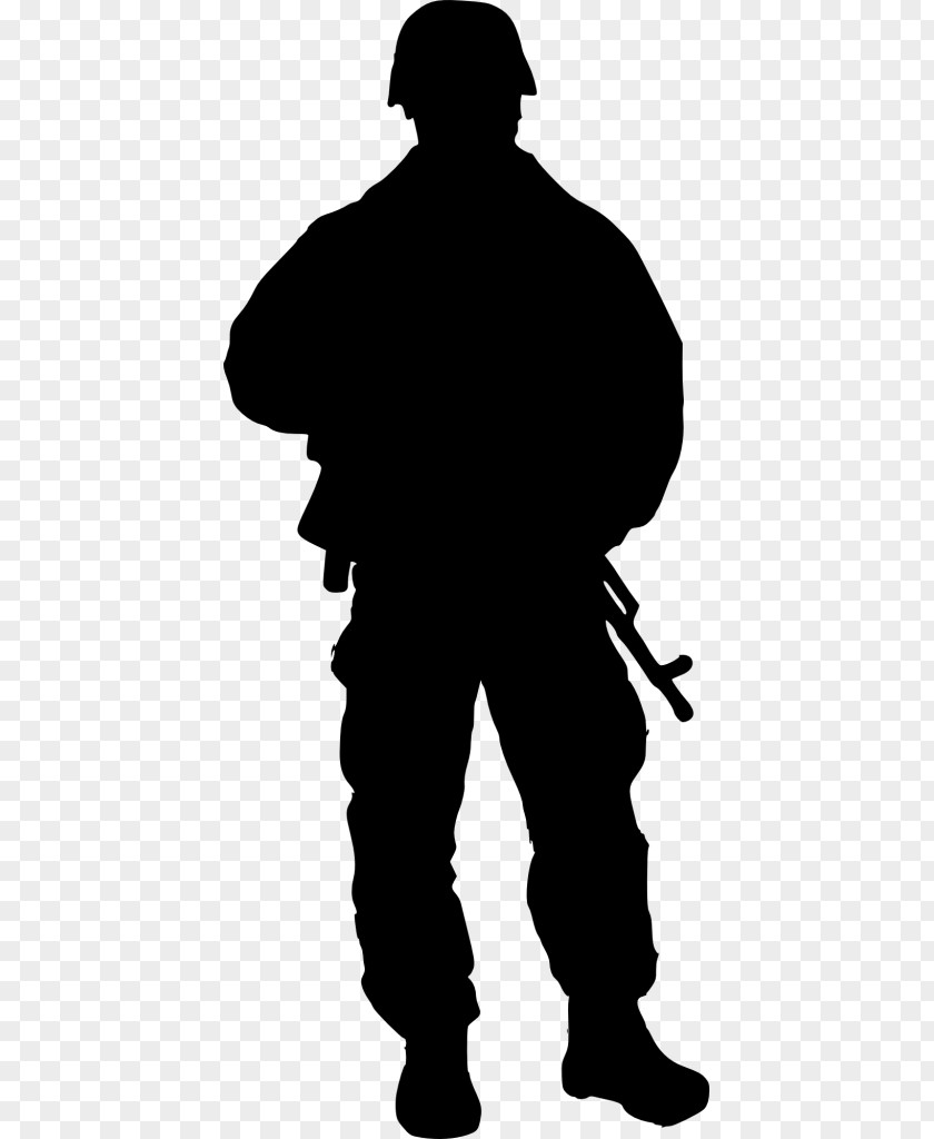 Silhouette Soldier Photography Drawing PNG