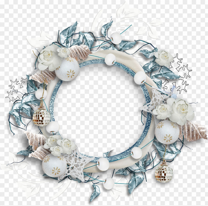 Snow Frame Wreath Microsoft Azure PNG