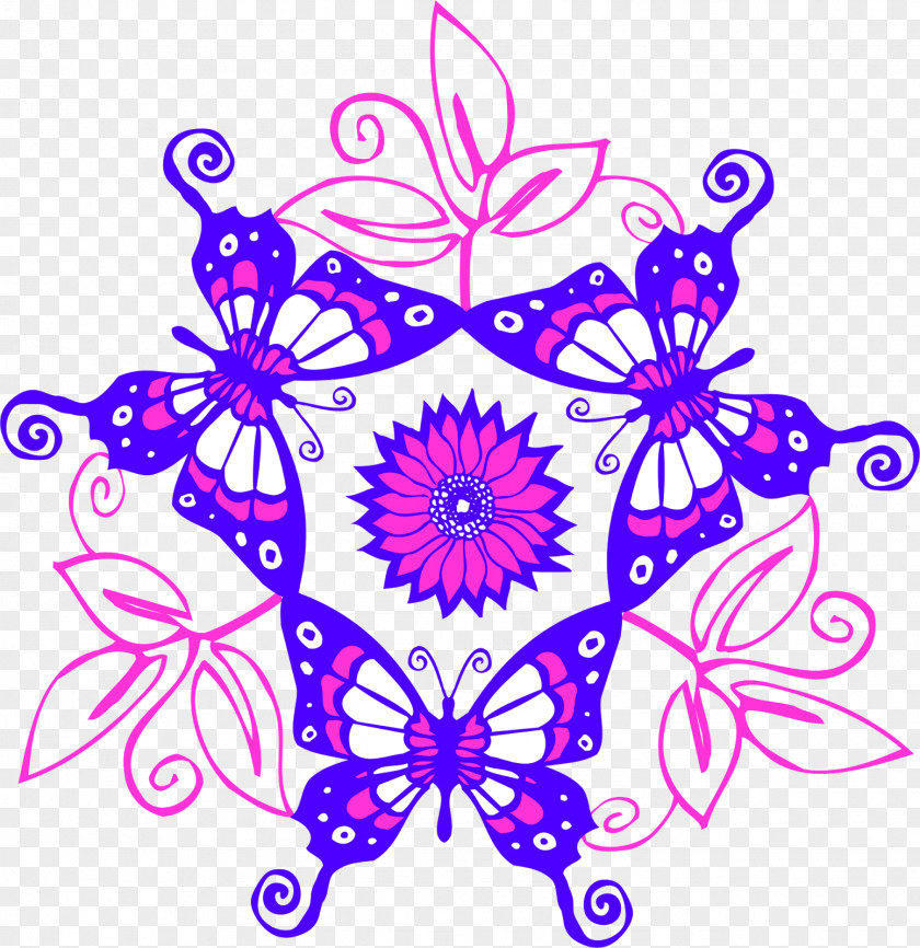 Design Visual Arts Symmetry Floral Pattern PNG