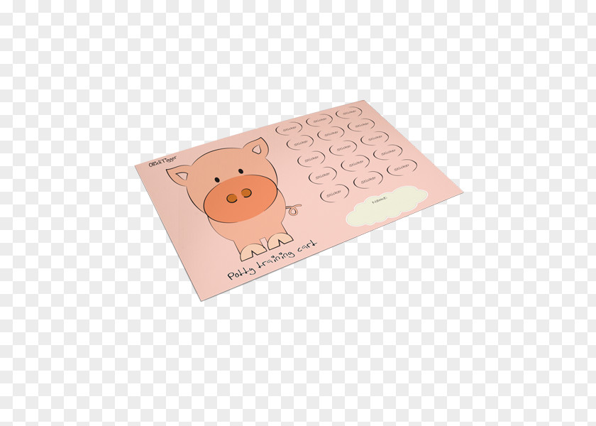 Potty Paper Place Mats Rectangle PNG