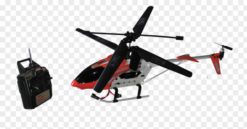 Red Remote Control Helicopter Radio-controlled Model Rechargeable Battery Toy PNG