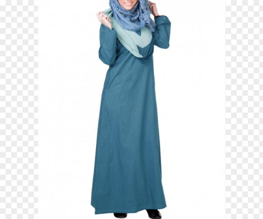 Dress Costume Turquoise Boutique Muslim PNG