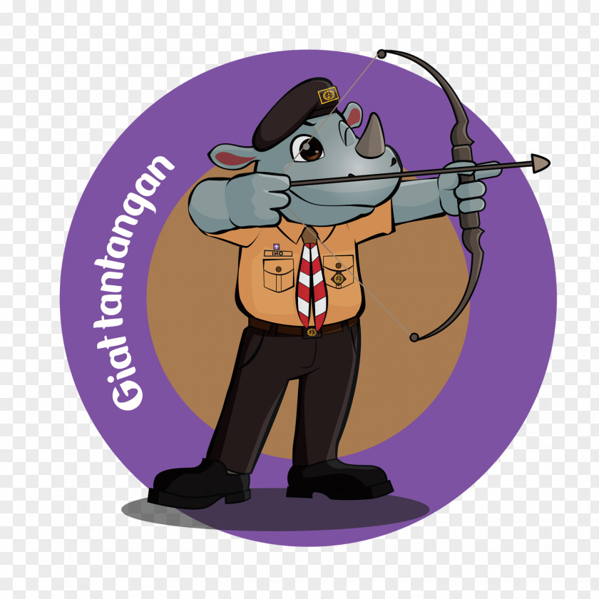 Logo Pramuka Mammal Animated Cartoon Character PNG