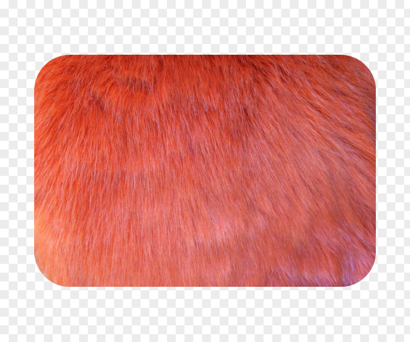 Shag Fur Caramel Color Textile PNG