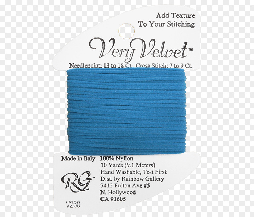 Textile Needlepoint Yarn Velvet Product PNG