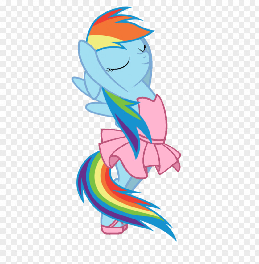 My Little Pony Rainbow Dash Applejack Ballet Dancer PNG