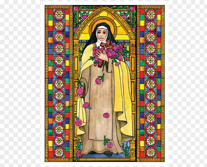 Sainte Therese De Lisieux Religion Saint Sacred Picture Frames PNG