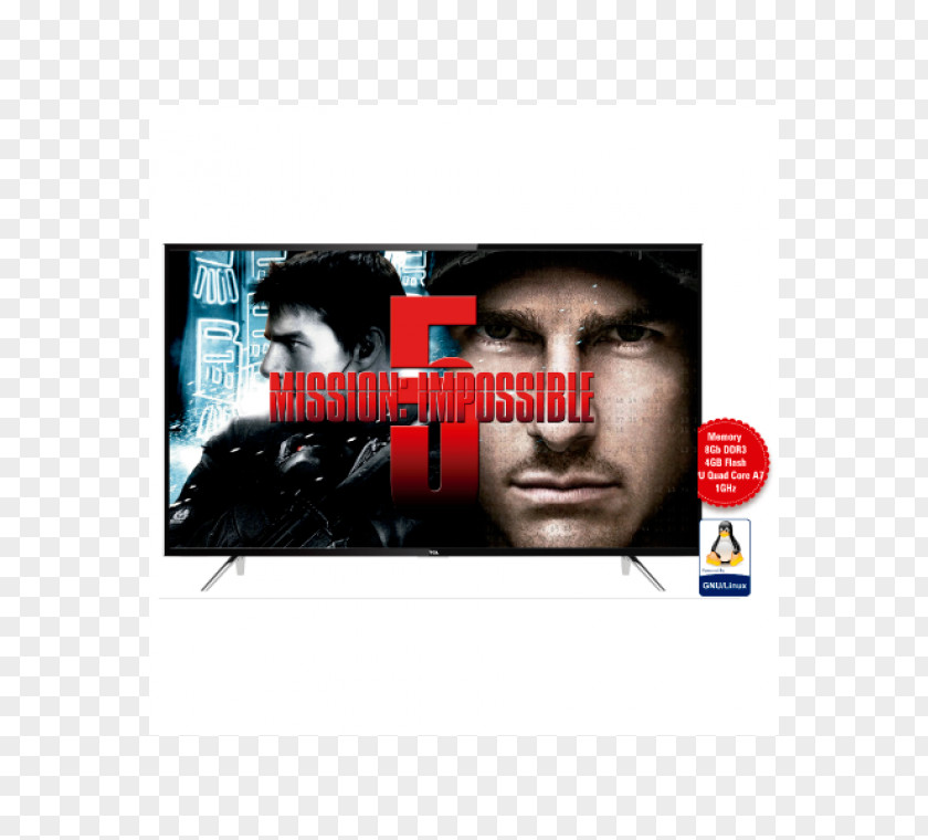 Tv Smart Tom Cruise Mission: Impossible – Rogue Nation Ethan Hunt Film PNG