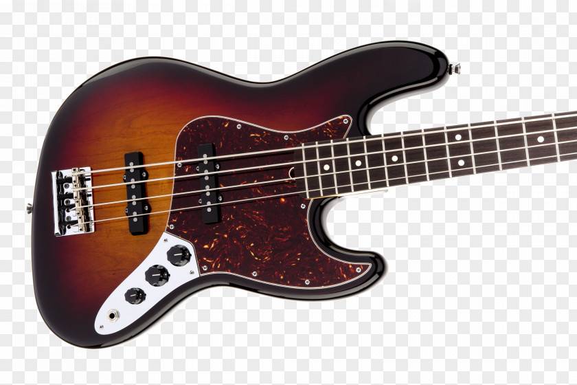 Bass Guitar Fender Jazz Sunburst American Standard Musical Instruments Corporation PNG