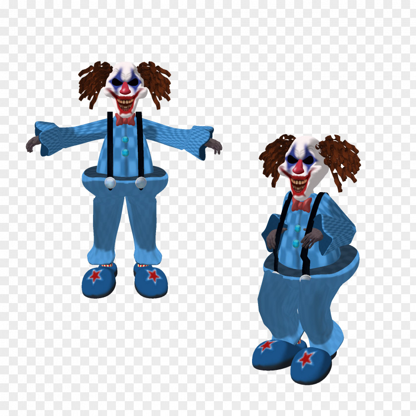 Clown Figurine Cartoon Character Fiction PNG