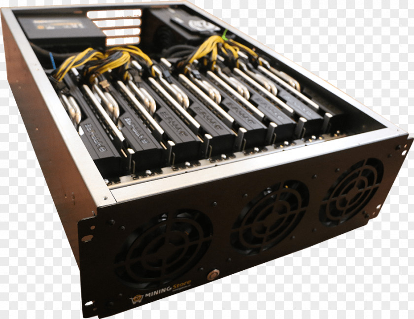Mining Rig Graphics Cards & Video Adapters Zcash Cryptocurrency PNG