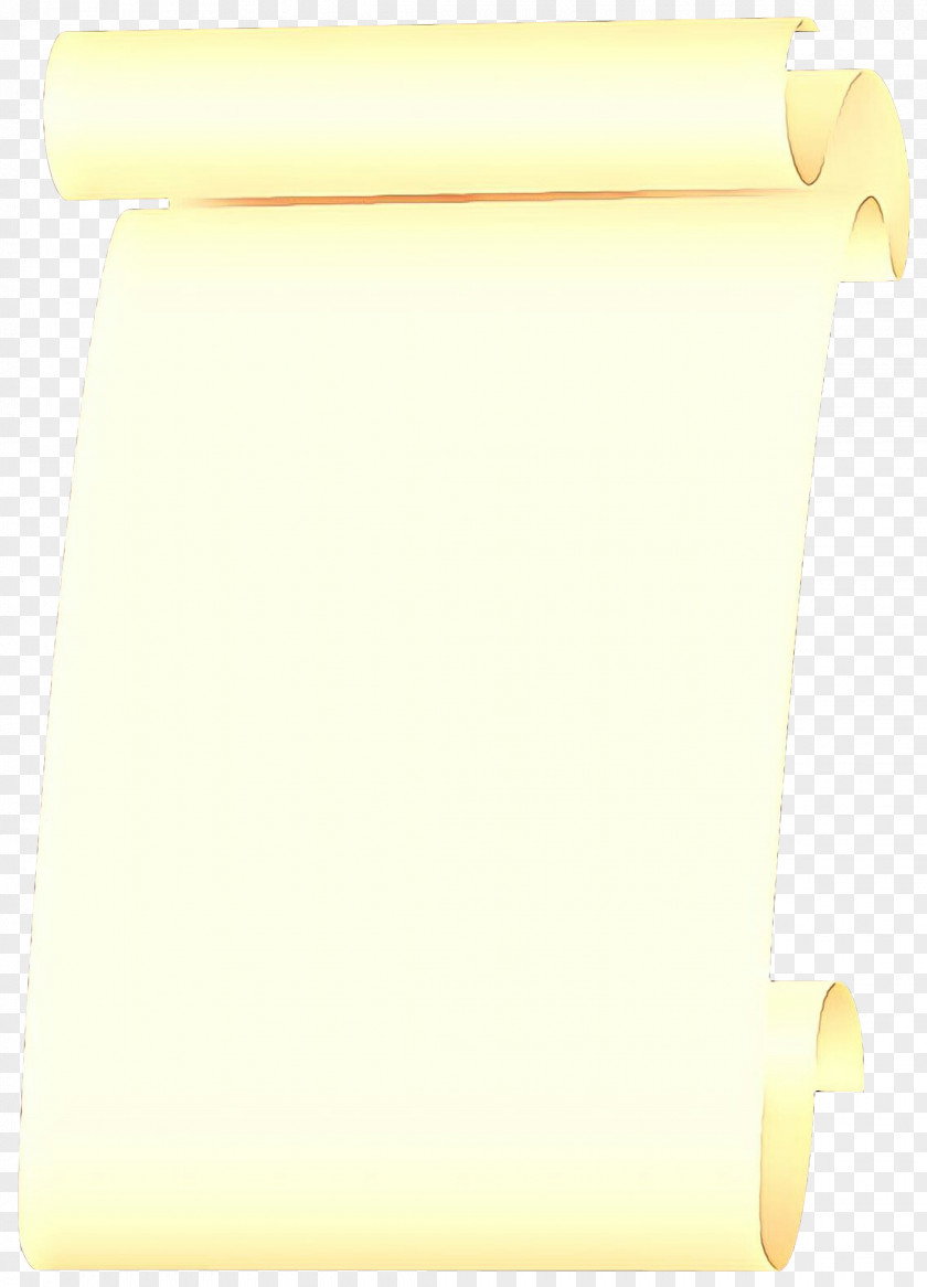 Paper Product Scroll Yellow PNG