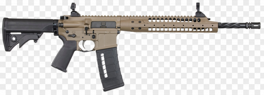 Weapon LWRC International M6 6.8mm Remington SPC Semi-automatic Firearm PNG