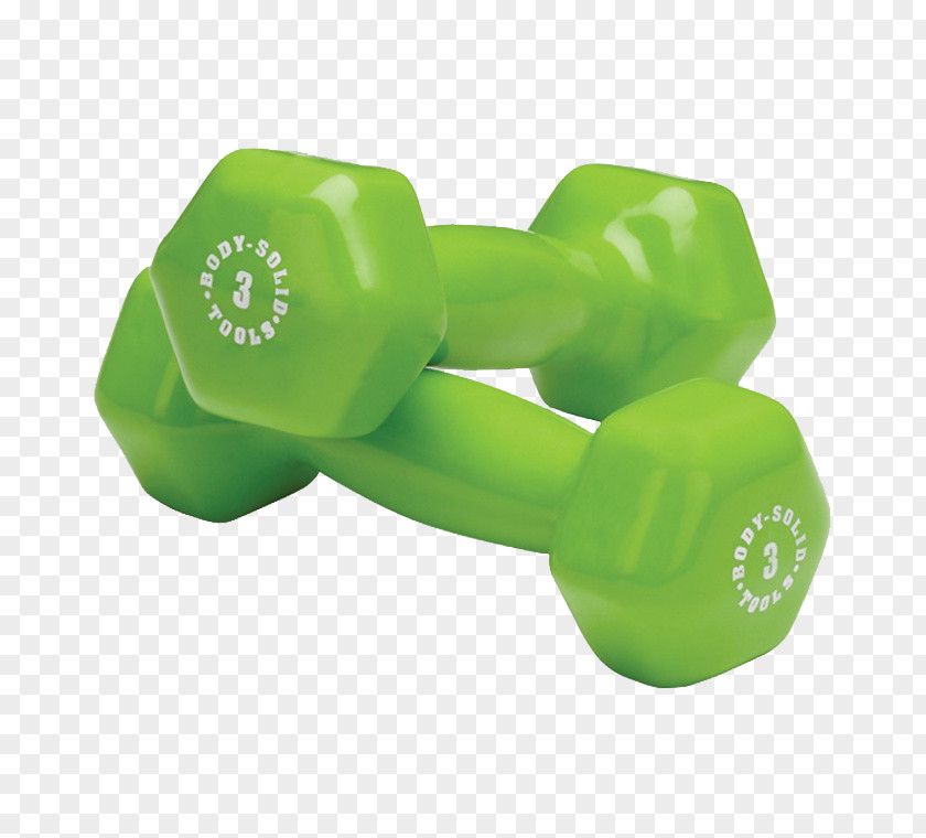 Green Fitness Equipment Dumbbell Physical Exercise Weight Training Kettlebell Pound PNG