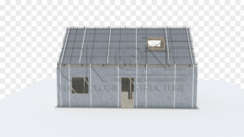 House Shed Steel Facade PNG