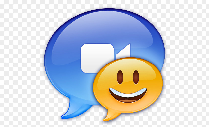 IChat Redrawn Emoticon Smiley Yellow PNG
