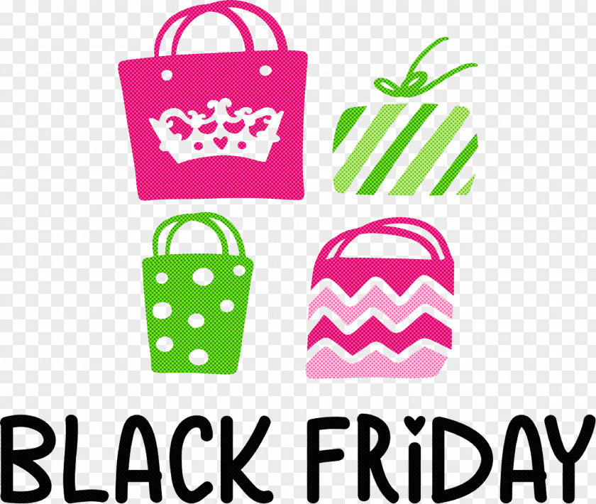 Black Friday Shopping PNG