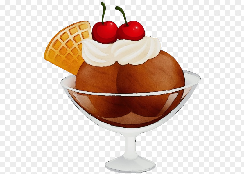 Cherry Chocolate Ice Cream PNG