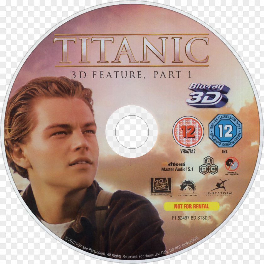 Jack Titanic Blu-ray Disc Paramount Pictures Film DVD PNG
