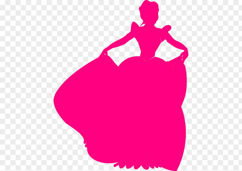 Princess Outline Cliparts Cinderella Belle Disney Silhouette Clip Art PNG