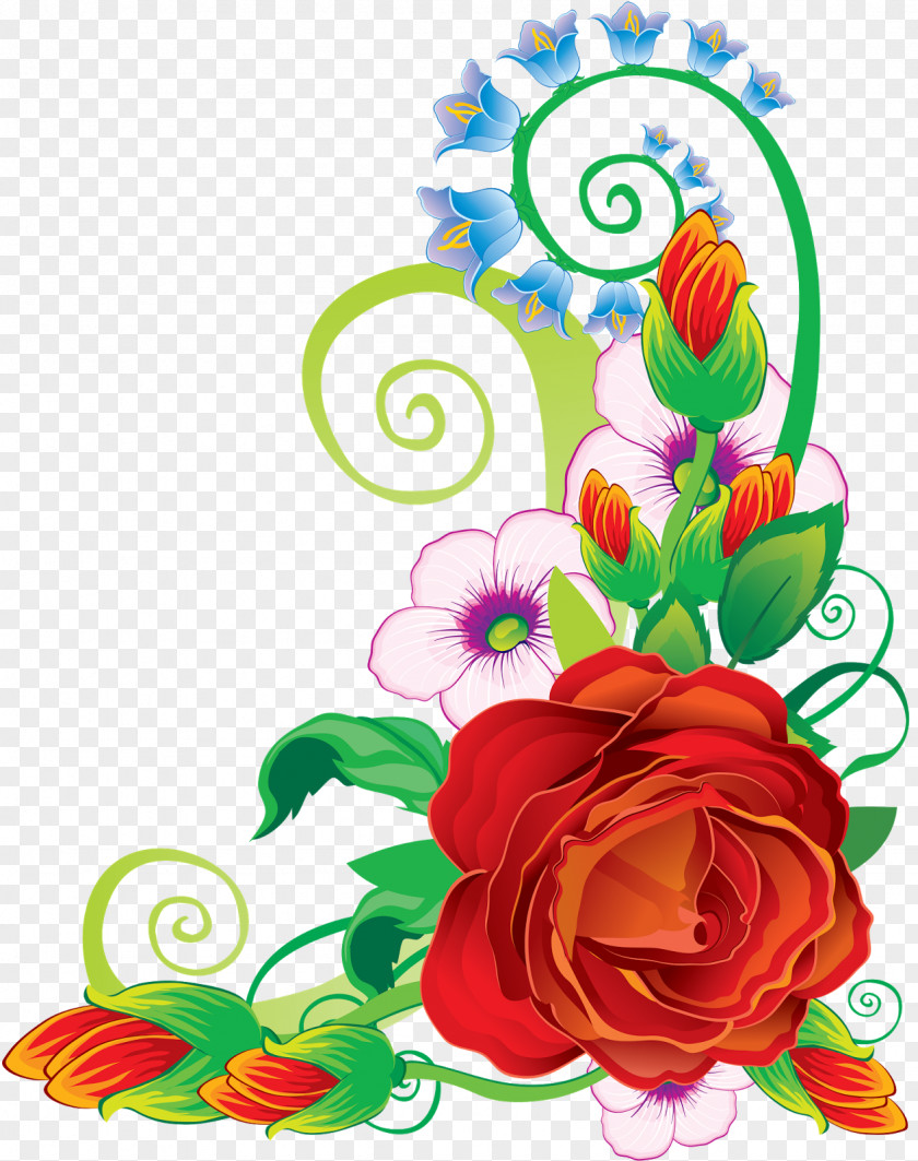 Velaikarn Images Floral Design Clip Art PNG
