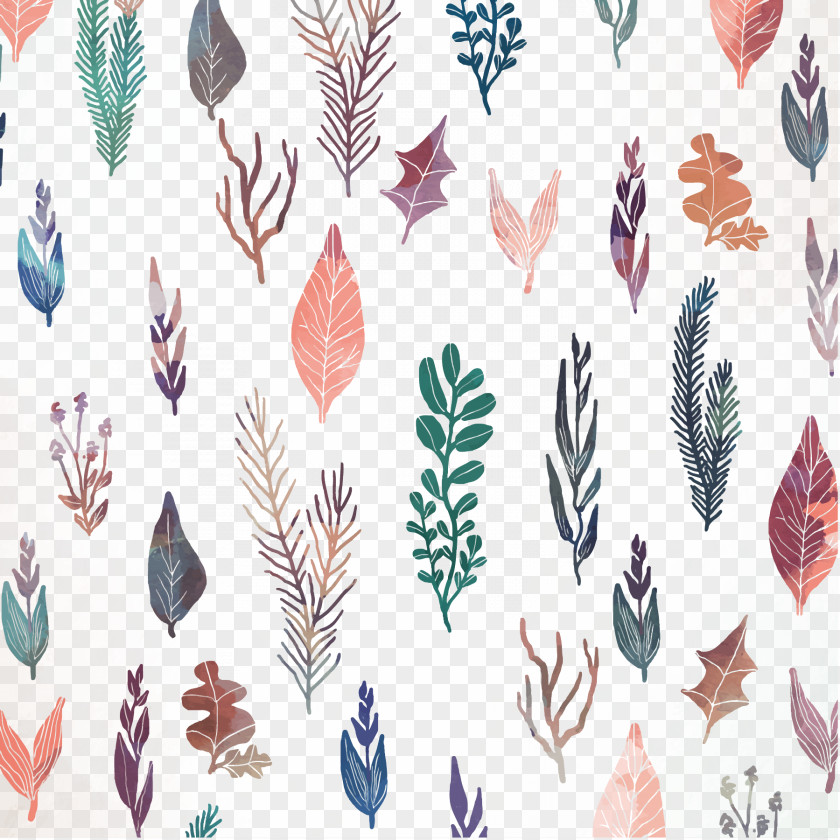 Watercolor Floral Decoration Vector Background Painting Flower PNG
