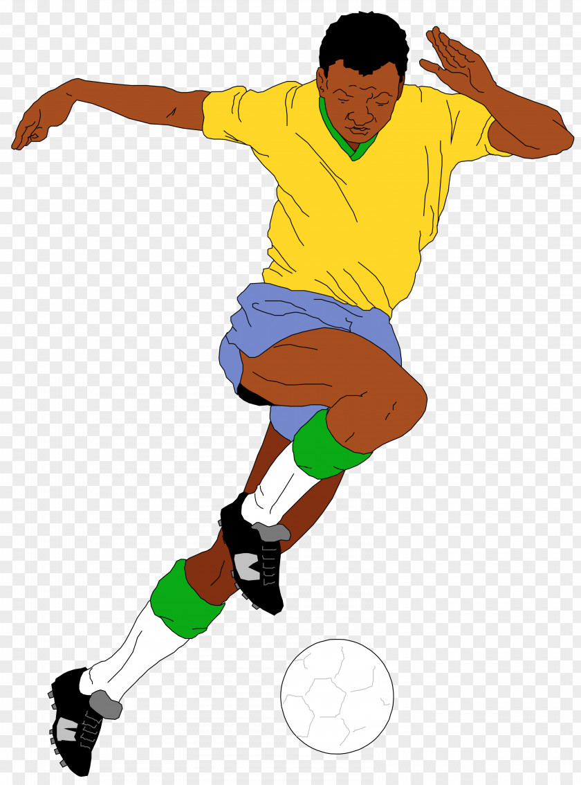 Football Player Clip Art Sports Brazil PNG