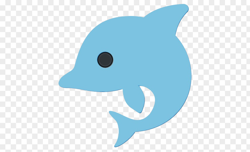Porpoise Animal Figure Emoji Sticker PNG