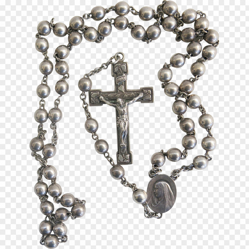 Rosary Miraculous Medal Chaplet Prayer Christian Cross PNG