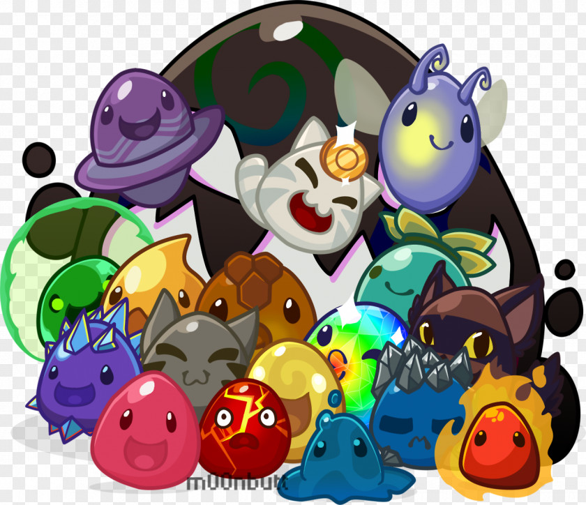 Slime Rancher Poster Slimes 1 Game PNG