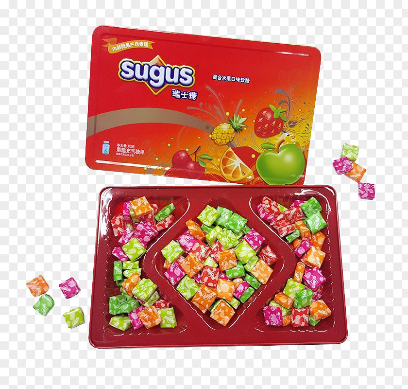 Switzerland Sugar Mixed Fruit Juice Gummi Candy Punch Gelatin Dessert PNG