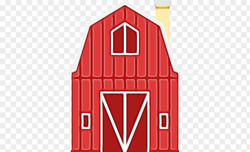 Triangle Logo Barn Building House Shed Silo PNG