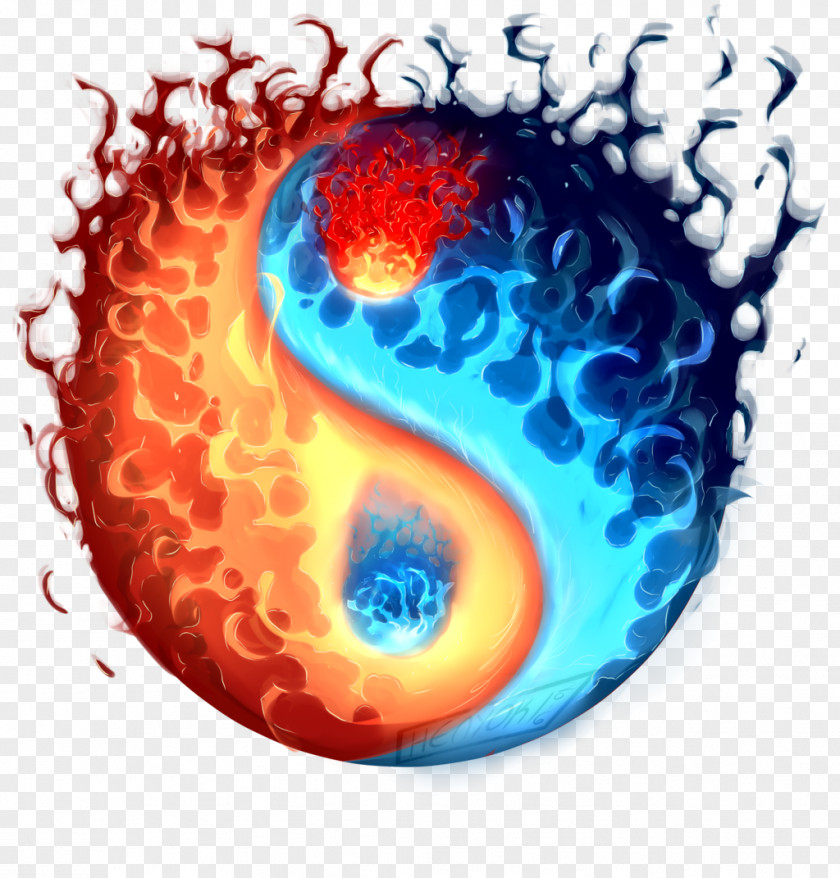 Fireball T-shirt Yin And Yang Fire Fashion Ball PNG