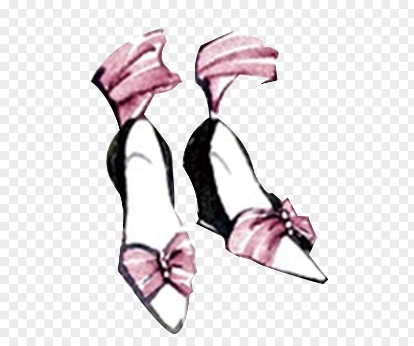 Hand-painted Heels Designer Clothing High-heeled Footwear Illustration PNG
