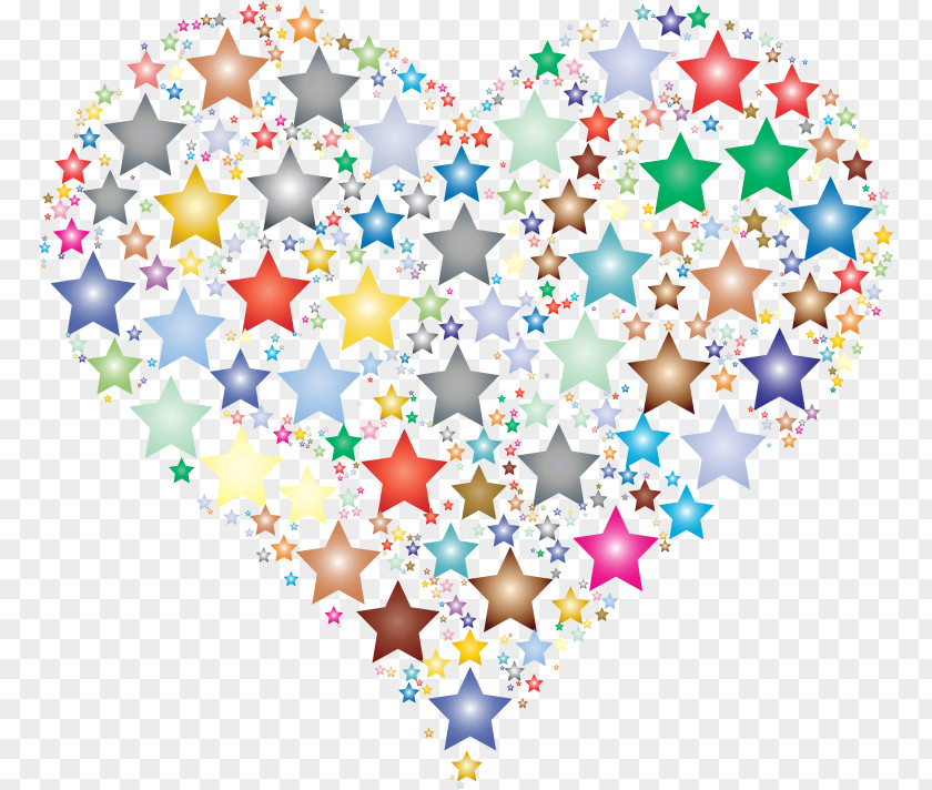 Heart Star Clip Art PNG