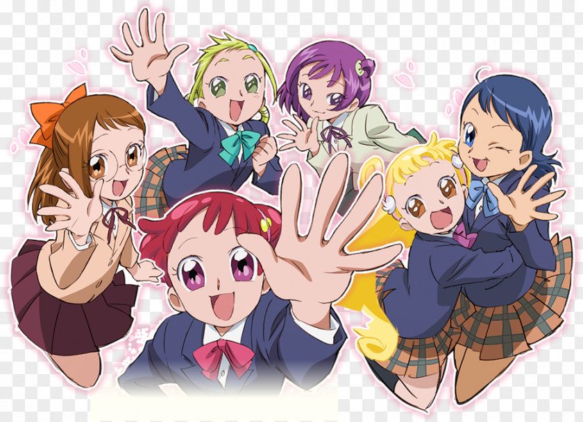 Kodansha Doremi Harukaze Momoko Asuka Majorika Aiko Senō Hazuki Fujiwara PNG